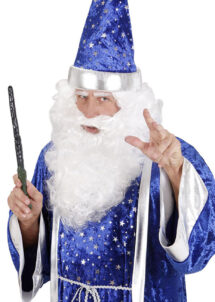 barbe Père Noël, barbe blanche, barbe blanche qualité, barbe blanche longue
