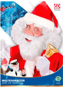 barbe blanche, barbe de père Noël, barbe de marin, barbe blanche pas cher