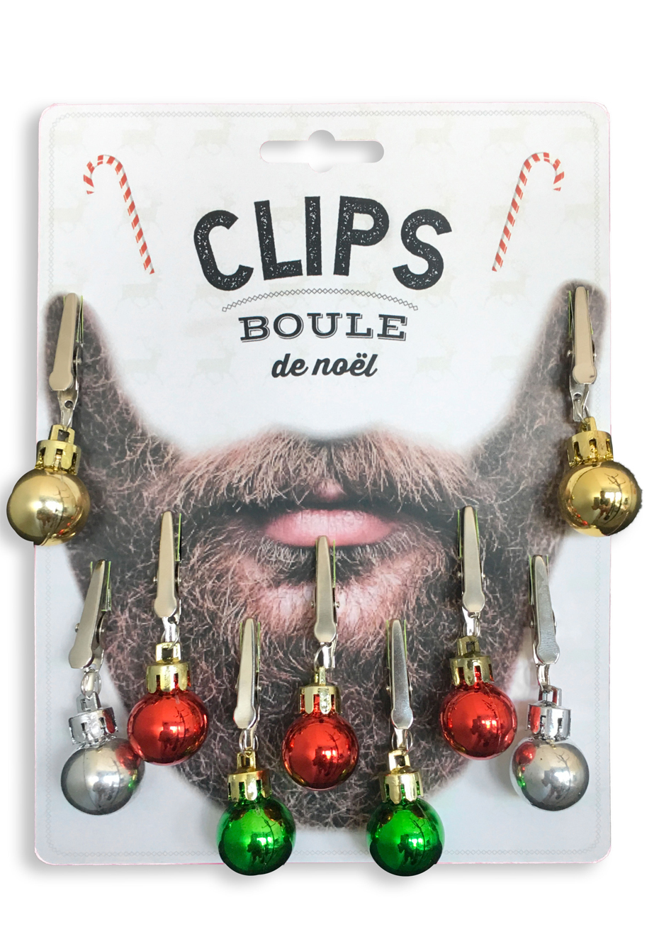 Boules de Noël pour Barbe de Hipster Aux Feux de la Fête Paris