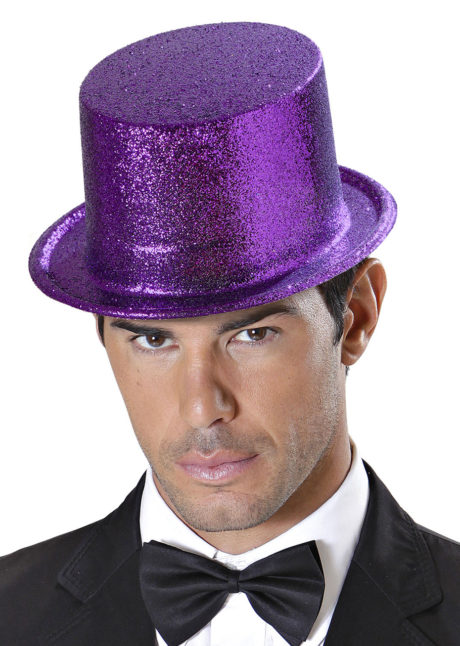 chapeaux paillettes, chapeaux hauts de forme paillettes, chapeaux hauts de forme, chapeau haut de forme, chapeaux paris, chapeaux hauts de forme, Chapeau Paillettes, Haut de Forme, Violet