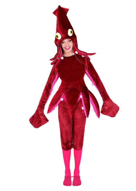 déguisement de poulpe adulte, costume de poulpe, déguisement animaux, Déguisement de Poulpe et de Calamar