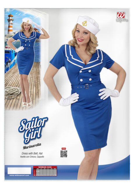 déguisement marin femme, déguisement marine femme, costume de marin femme, Déguisement Marine, Sailor Girl Uniforme