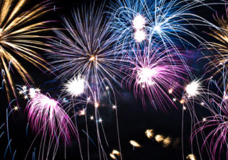 Soirée déguisement déco Feux d'Artifices