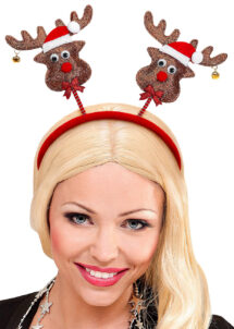 Serre-tête Bois De Cerf 3D – Accessoire Fêtes Noël Halloween – Léger Et Confortable