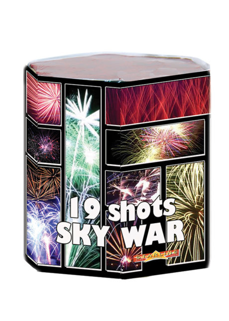 feu d'artifice pour particulier, achat feux d'artifice, feux d'artifices pour jardin, feu d'artifice automatique, Feu d’Artifice Compact, Sky War