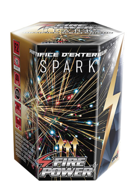 feu d'artifice pour particulier, feu d'artifice Ardi, feux d'artifices pas cher Paris, Feu d’Artifice Compact, Fire Power, Spark