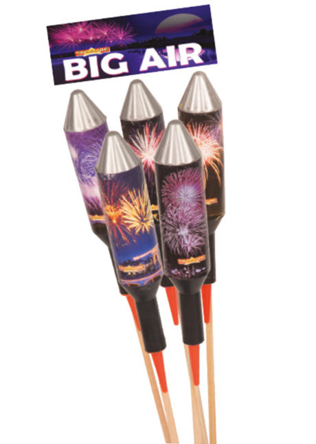 Assortiment de 100 fusées d'artifice pour alarmes