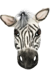 masque de Zèbre, masques animaux, masque animal réaliste, masque de zèbre