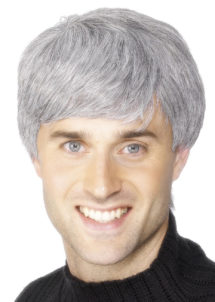 perruque grise, perruque homme grise, perruque cheveux gris, Perruque Corporate, Grise