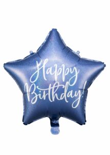 ballon étoile anniversaire, ballon happy birthday, ballon hélium anniversaire