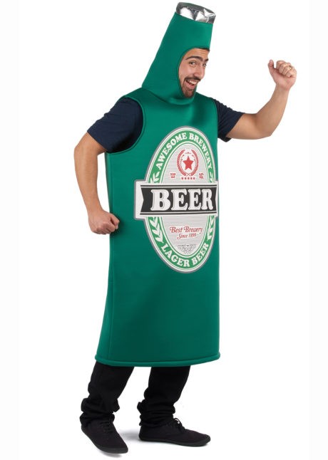 déguisement bière, déguisement bouteille de bière, déguisement saint patrick, Déguisement Bouteille de Bière
