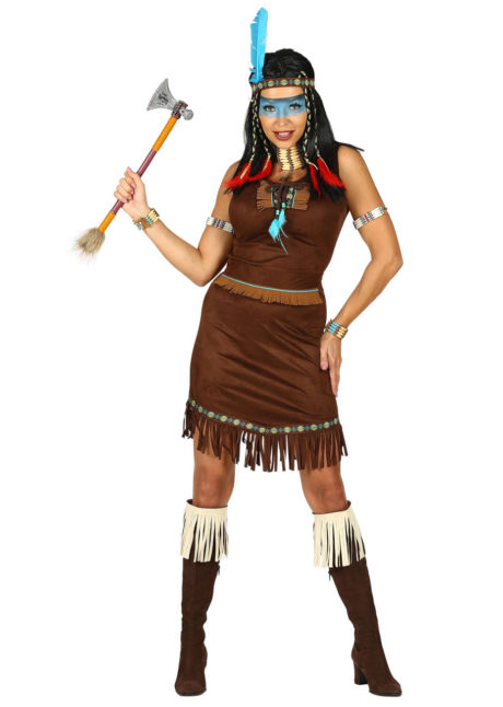 déguisement indienne femme, costume indienne femme, déguisement d'indienne pour femme, Déguisement d’Indienne, Comanche