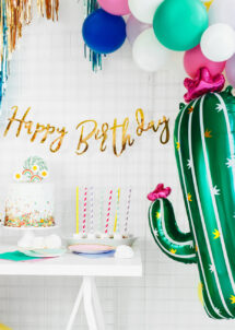 guirlande anniversaire, guirlande happy birthday, décorations anniversaire, ginger ray