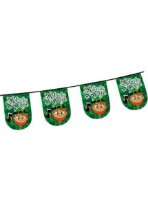 guirlande fanions saint patrick, décorations saint patrick, guirlande saint patrick's day, guirlande de fanions saint patrick