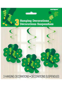 décorations saint Patrick, suspensions saint patrick, suspensions trèfles, Décorations Saint Patrick, Suspensions Trèfles