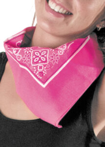 bandana rose, bandana fluo, accessoire fluo, soirée fluo