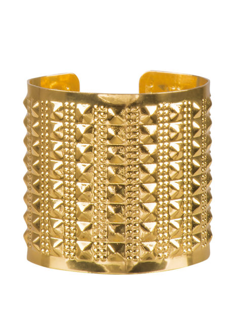 bracelet manchette, bracelet romain, bracelet doré manchette, bracelet cleopatre, Bracelet Manchette, Métal Doré