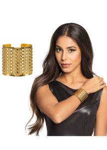 bracelet manchette, bracelet romain, bracelet doré manchette, bracelet cleopatre