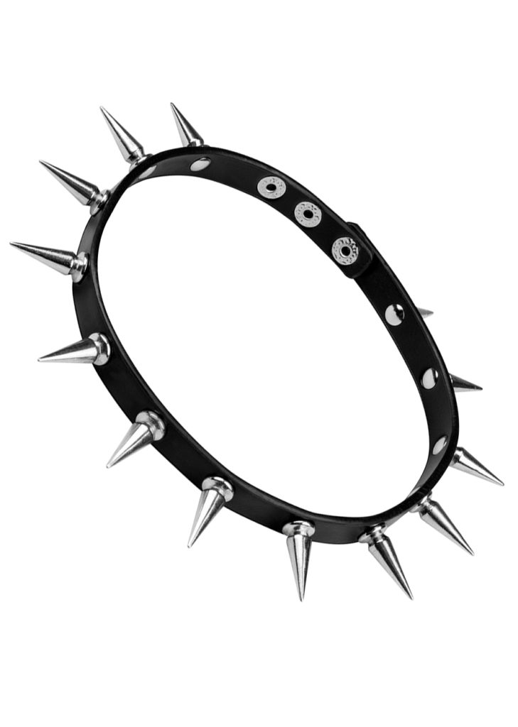 Collare A Girocollo In Pelle PU Punk Rock - Morbido, Regolabile, Nero E Rosa, Perfetto Per Look Ribelli E Alla Moda - Foto 2