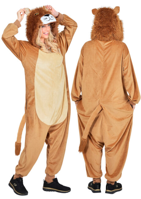 déguisement de lion adulte, costume de lion pour adulte, combinaison lion, Déguisement de Lion, Combinaison Ample