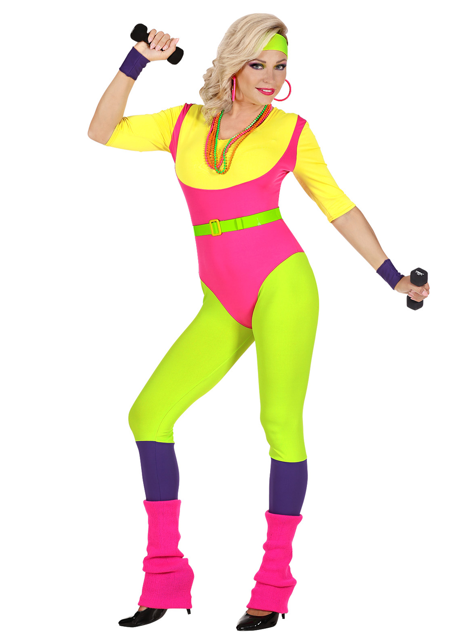 D guisement Ann es 80 A robic Fluo Aux Feux de la F te Paris