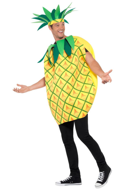 déguisement ananas, déguisement d'ananas, déguisement de fruit, costume ananas, déguisement tropical, Déguisement d’Ananas