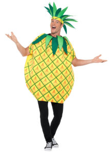 déguisement ananas, déguisement d'ananas, déguisement de fruit, costume ananas, déguisement tropical