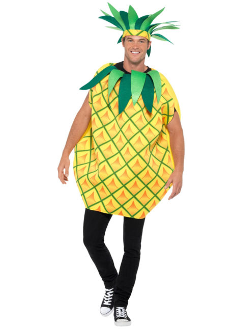 déguisement ananas, déguisement d'ananas, déguisement de fruit, costume ananas, déguisement tropical, Déguisement d’Ananas