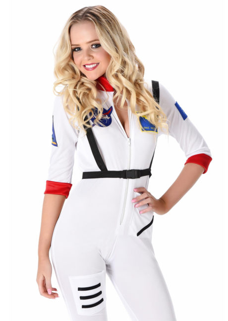 déguisement astronaute femme, costume astronaute femme, déguisement de cosmonaute femme, déguisement cosmonaute adulte, Déguisement d’Astronaute Sexy Space Shuttle
