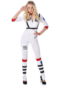 déguisement astronaute femme, costume astronaute femme, déguisement de cosmonaute femme, déguisement cosmonaute adulte, Déguisement d’Astronaute Sexy Space Shuttle