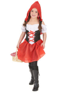 déguisement chaperon rouge enfant, déguisement chaperon rouge fille, costume chaperon rouge enfant