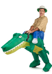déguisement crocodile gonflable, déguisement humour, déguisement enterrement vie de garçon, déguisement de crocodile