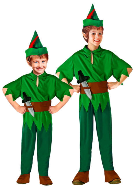 déguisement peter pan enfant, déguisement elfe garçon, costume peter pan, déguisement robin des bois, Déguisement d’Elfe, Peter des Bois, Garçon