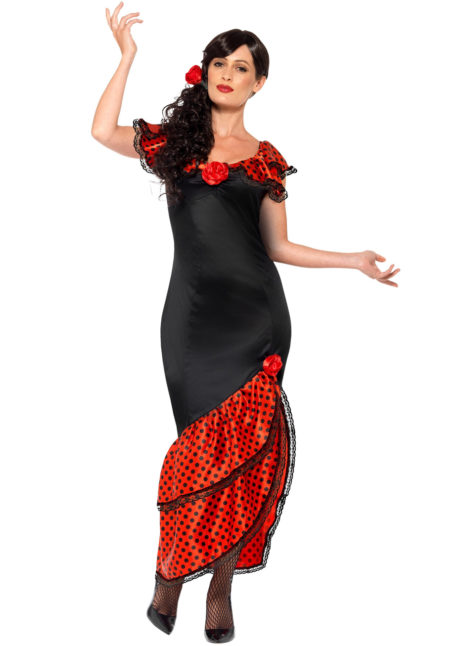 déguisement espagnole, déguisement flamenco, déguisement danseuse de flamenco, costume flamenco, costume espagnole, Déguisement d’Espagnole, Danseuse de Flamenco