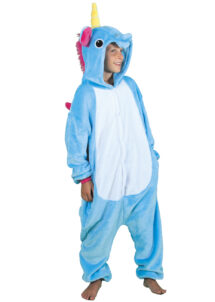 déguisement de licorne enfant, costume de licorne, déguisement licorne fille, kigurumi licorne fille, Déguisement de Licorne Bleue, Fille