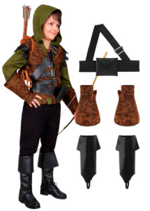 déguisement robin des bois, costume de robin des bois pour garçon, déguisement robin des bois enfant