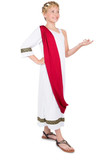 déguisement romaine, déguisement déesse romaine fille, costume de romaine enfant, Déguisement de Déesse Romaine, Fille