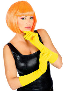 gants jaunes fluo, gants jaunes, accessoire fluo