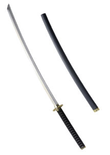 katana japonais, faux katana, arme en plastique, arme japonaise factice, faux katana, sabre japonais, arme de déguisement, sabre déguisement de ninja, faux sabre de ninja, faux katana de ninja japonais