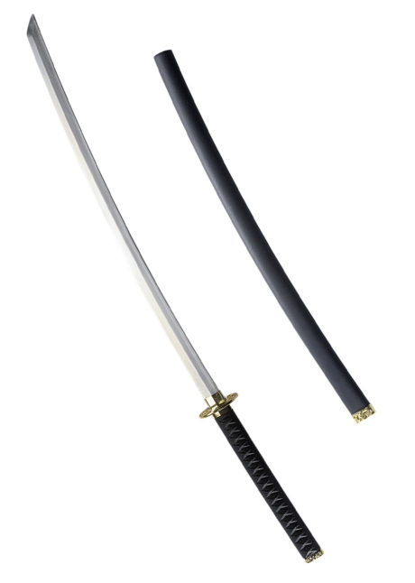 katana japonais, faux katana, arme en plastique, arme japonaise factice, faux katana, sabre japonais, arme de déguisement, sabre déguisement de ninja, faux sabre de ninja, faux katana de ninja japonais, Katana Japonais, 107 cm