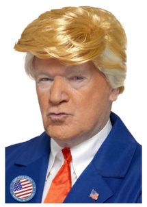 perruque donald trump, perruque trump, déguisement trump, perruque blonde trump, perruque trump paris