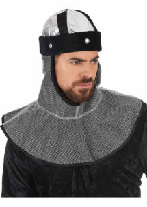 heaume de chevalier médiéval, chapeau de chevalier, coiffe de chevalier, accessoire déguisement de chevalier, chevalier médiéval