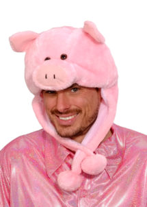 chapeau de cochon, chapeaux animaux, chapeaux rigolos, chapeau cochon, chapeau animal