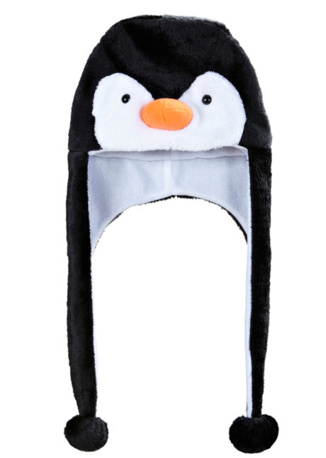 chapeaux de pingouin, chapeaux animaux paris, accessoires déguisement pingouin, chapeaux paris, bonnet de pingouin, coiffe de pingouin, Chapeau de Pingouin