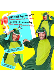 déguisement dinosaure adulte, costume de dinosaure, combinaison dinosaure, Déguisement de Dinosaure, Combinaison Ample