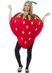 déguisement de fraise, déguisement fraise femme, déguisement fraise adulte, déguisement fruits, costume de fraise, déguisement fruits et légumes, Déguisement de Fraise
