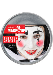 fard gras, peinture corps et visage, maquillage carnaval, maquillage, fard gras argent