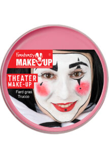 fard gras, peinture corps et visage, maquillage carnaval, maquillage, fard gras rose