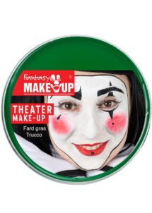 fard gras, peinture corps et visage, maquillage carnaval, maquillage Halloween, fard gras vert