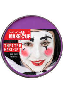 fard gras, peinture corps et visage, maquillage carnaval, maquillage Halloween, fard gras violet